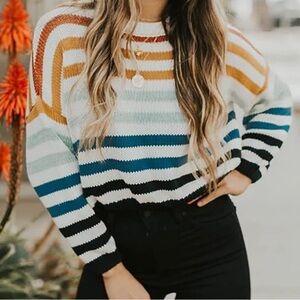 Women’s KIRUNDO Colorblock Sweater